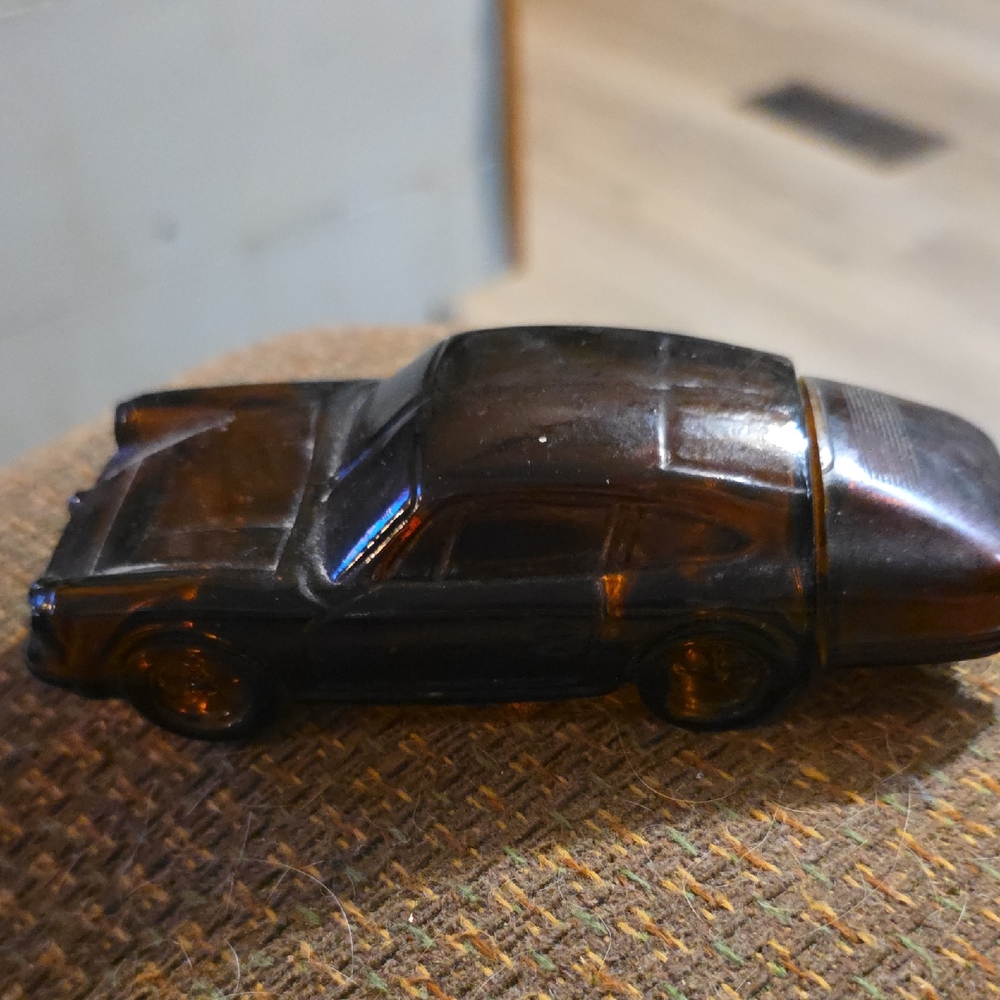 Vintage Dark Brown Toy Car